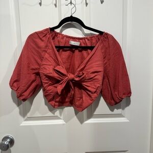 Abercrombie Knot Top